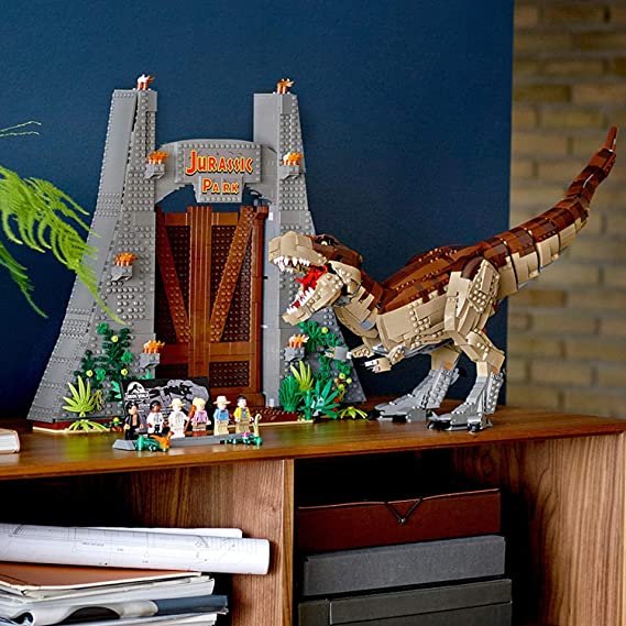 Lego 75936 Jurassic World Jurassic Park: T. rex Rampage Building Kit (3120 Pieces)