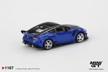 Minigt 1:64 Oracle Red Bull Racing RB19 #1 Max Verstappen 2023 F1 2023 Las Vegas GP Winner+Ford Puma Rally1 #16 M-Sport Ford WRT 2024 Rally Finland 3rd Place+Nissan Z VeilSide FFZ400 Seiran Blue+Lancia Stratos HF #4 1979 Spanish Rally Champion