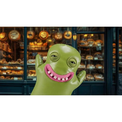 Fuggler New Fuggs on the Block 9 inch (Shameless Goof), Funny Ugly Monster Soft Plush Toy by ZURU- New Fuggs on the Block” Edition (Green) - Jaiman Toys