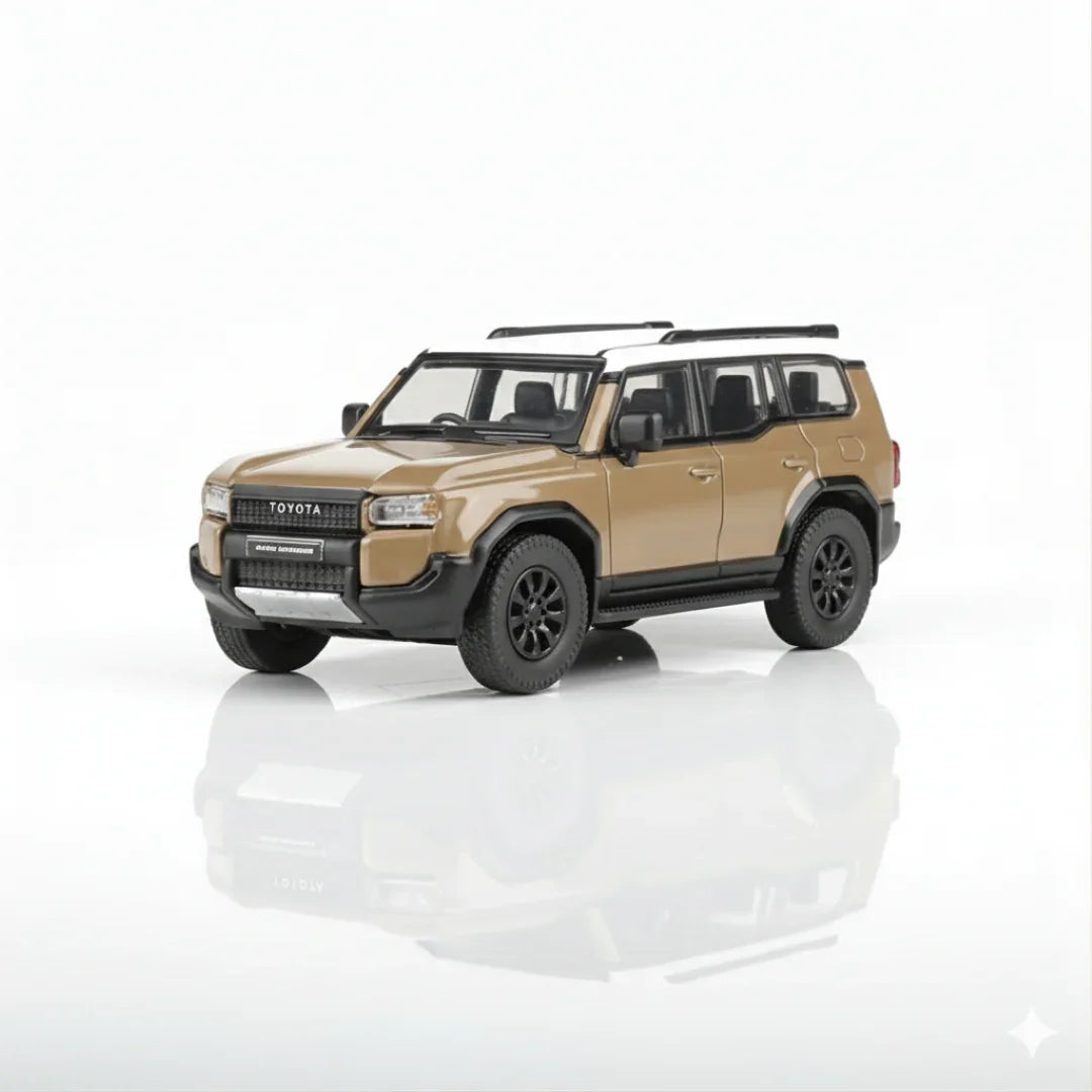 PARA 1:64 Toyota Land Cruiser 250 Series 2024 Trail Dust Beige RHD (Diecast Car)