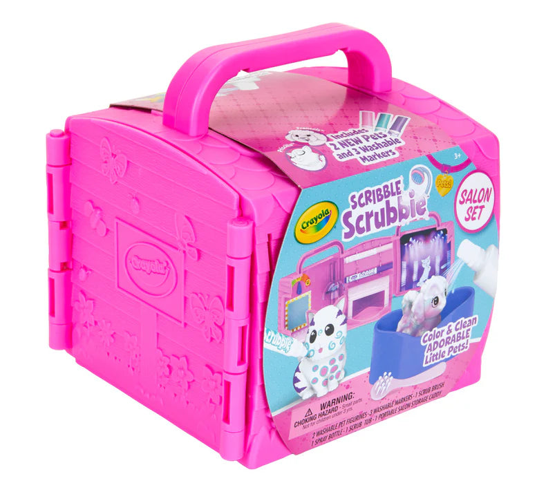 Scribble Scrubbie Pets Beauty Salon Playset | Crayola