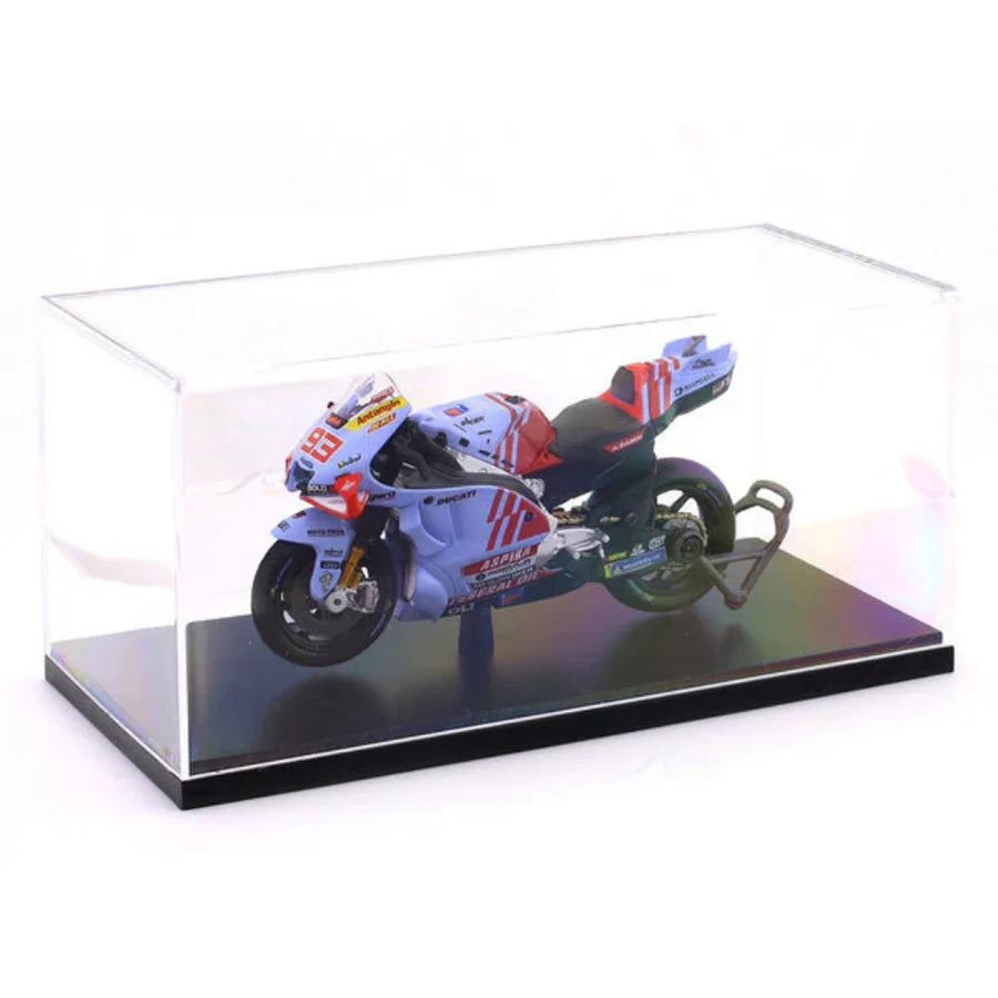 Maisto Ducati GP23 No. 93 Gresini Racing MotoGP Motorcycle Model with Display Stand | Racing Bike Collectible