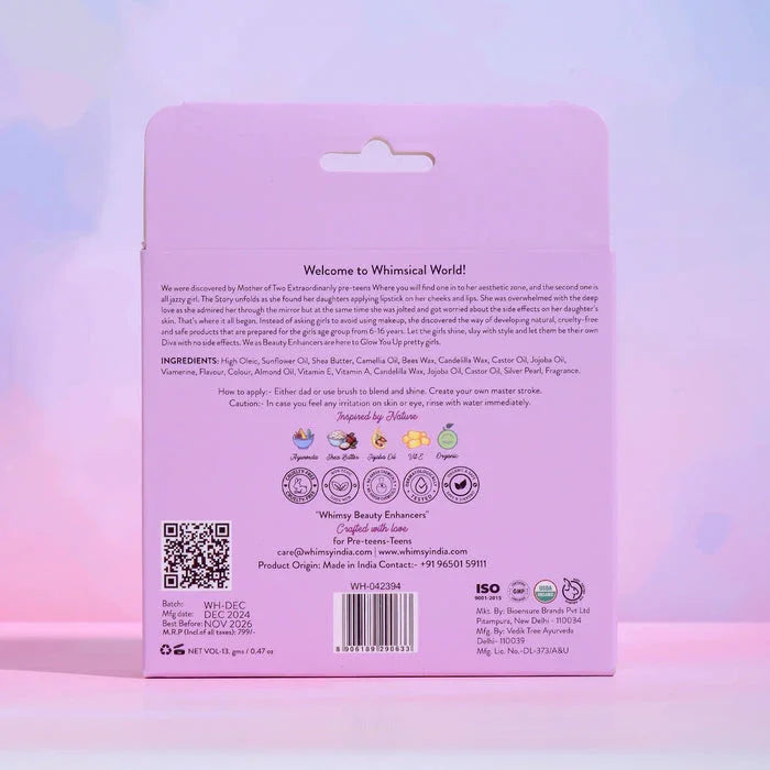 Whimsy Lip Candies Pack of 2 - Jaiman Toys