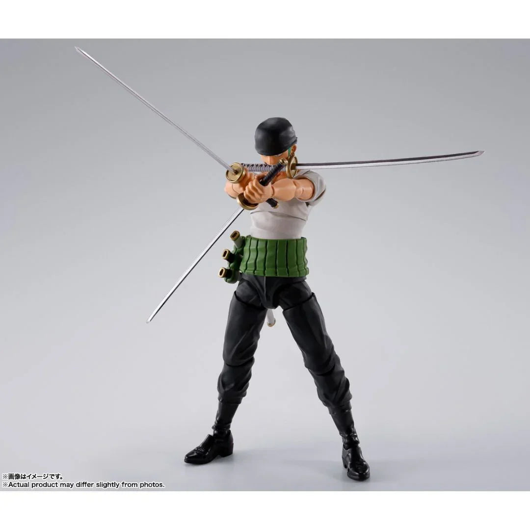 Roronoa Zoro (Romance Dawn Ver.) 5.7-Inch Figure by S.H.Figuarts Tamashii Nations - Jaiman Toys