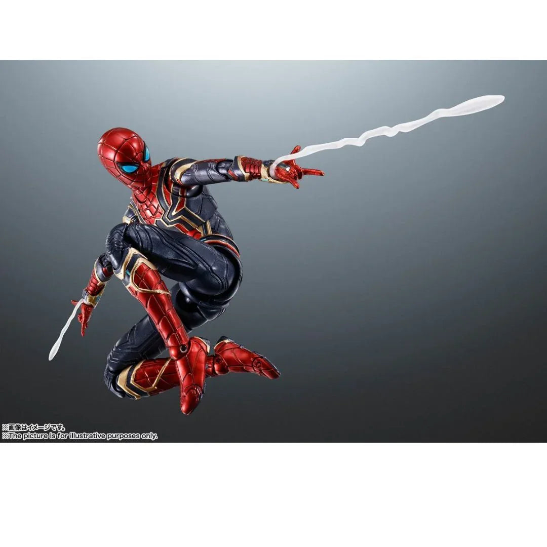 Iron Spider (No Way Home) 5.9-Inch Figure by S.H.Figuarts Tamashii Nations (Reissue) - Jaiman Toys