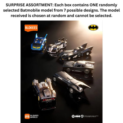 Blokees Wheels Batman E01 Gotham Velocity Collectible Vehicle Blind Box | DC Batman Mini Building Car