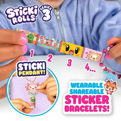Sticki Rolls Series 3 Pendant & Bracelet - features