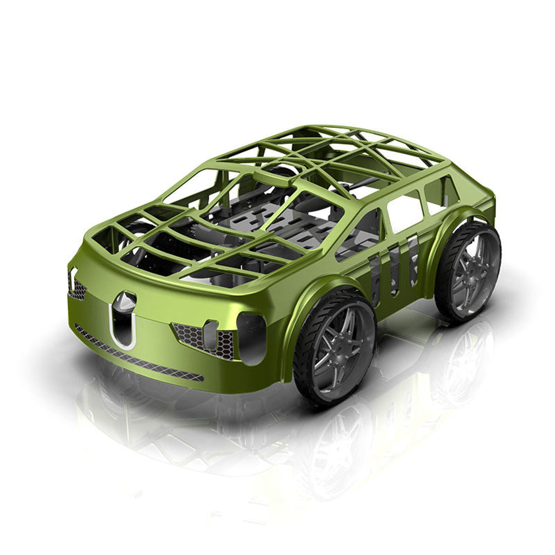 SG900PRO Dual-Mode 2-in-1 Flying Car Drone – RC Air + Ground Vehicle with LED Lights (Green)