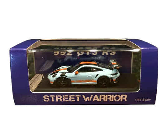 Street Warrior 992 GT3 RS 1/64 Diecast Porsche Car Model - Jaiman Toys