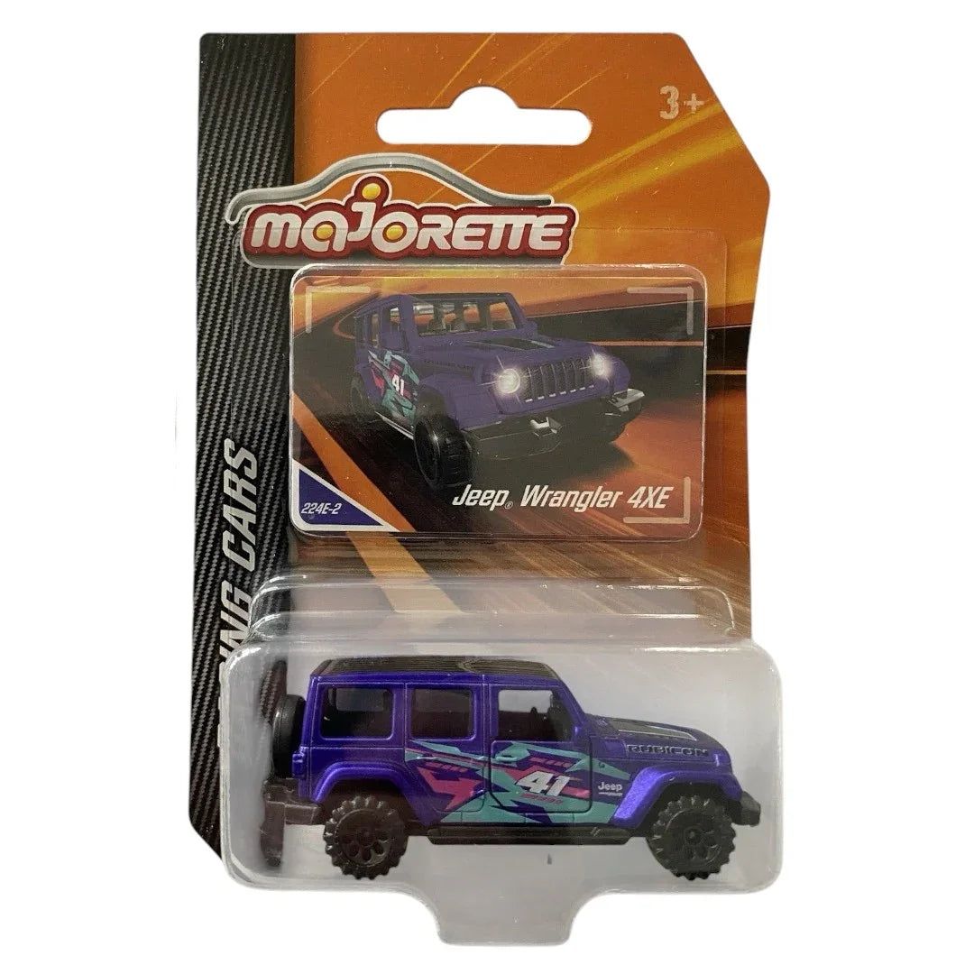 Majorette Street Cars  Racing Jeep Wrangler 4xe Diecast Car – Off-Road Collectible Toy