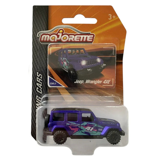 Majorette Street Cars  Racing Jeep Wrangler 4xe Diecast Car – Off-Road Collectible Toy