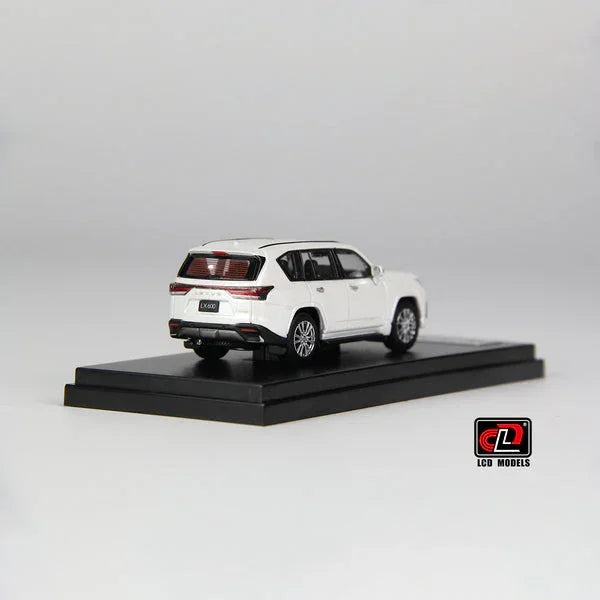 LCD Models 1:64 Lexus LX600 – White | Premium Diecast Metal SUV | Collectible Scale Model