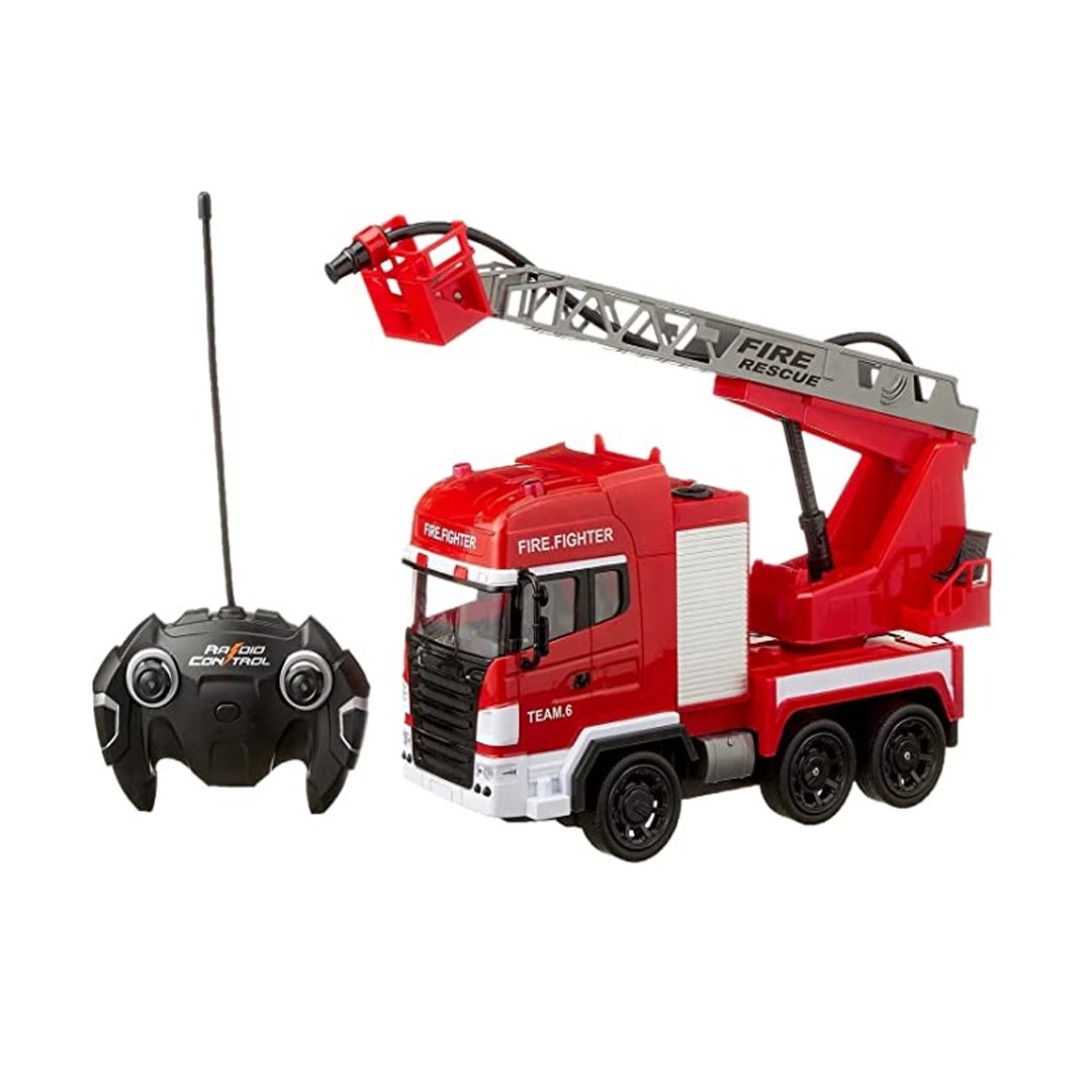 Breatoi Fire Rescue Truck with Remote Control Multi Color