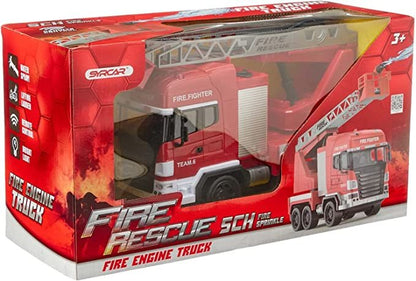 Breatoi Fire Rescue Truck with Remote Control Multi Color