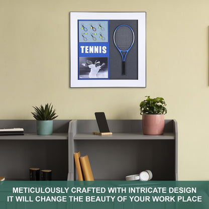 Serve Style: Tennis Racket Decorative Wall Frame - Ace Your Decor Game