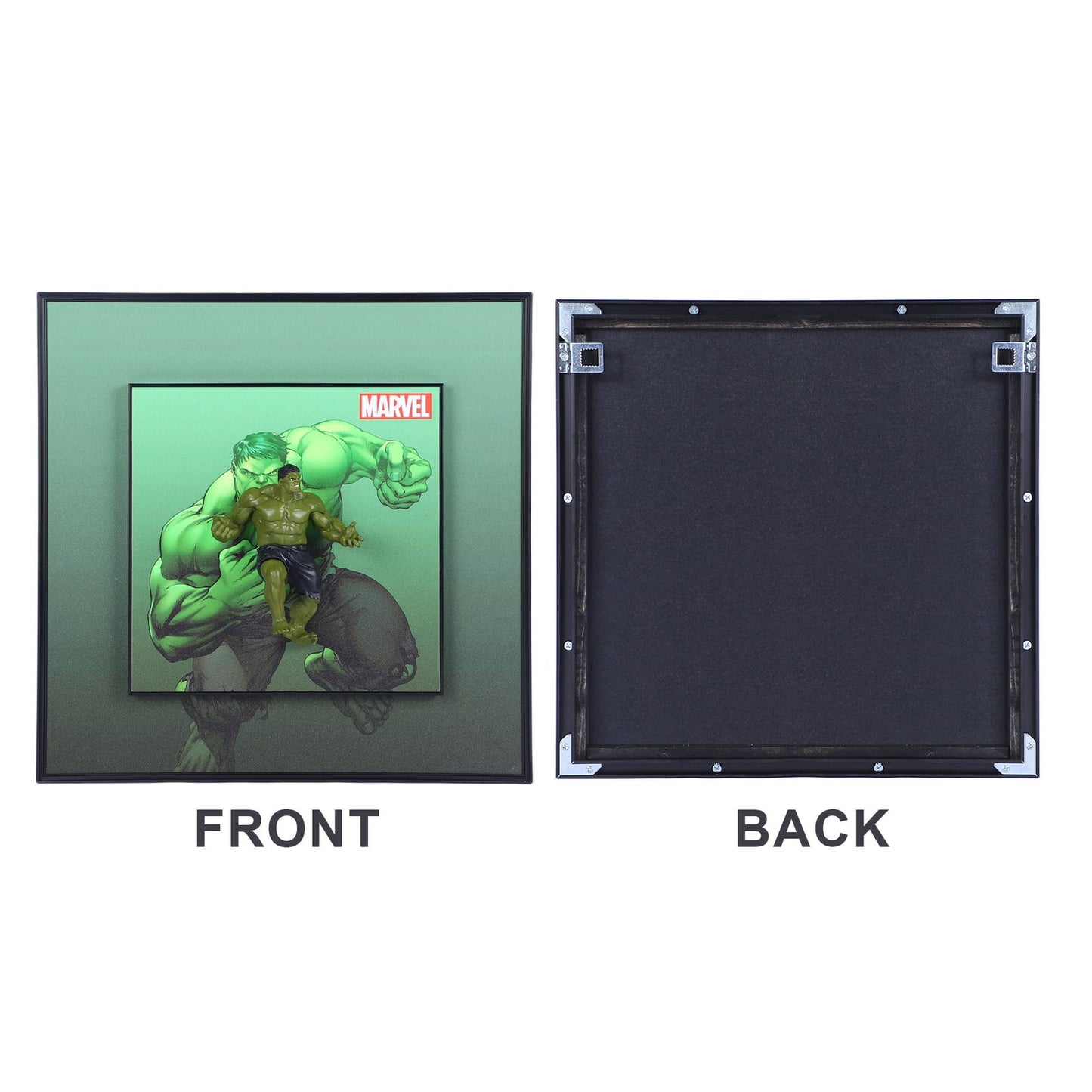 Unleash the Power: Hulk Action Figure Decorative Wall Frame - Transform Your Space with Superhero Strength