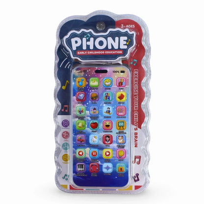 Educational Mobile Phone Toy for Kids – Interactive Learning with Sounds | Assorted Colors (Ages 3+)