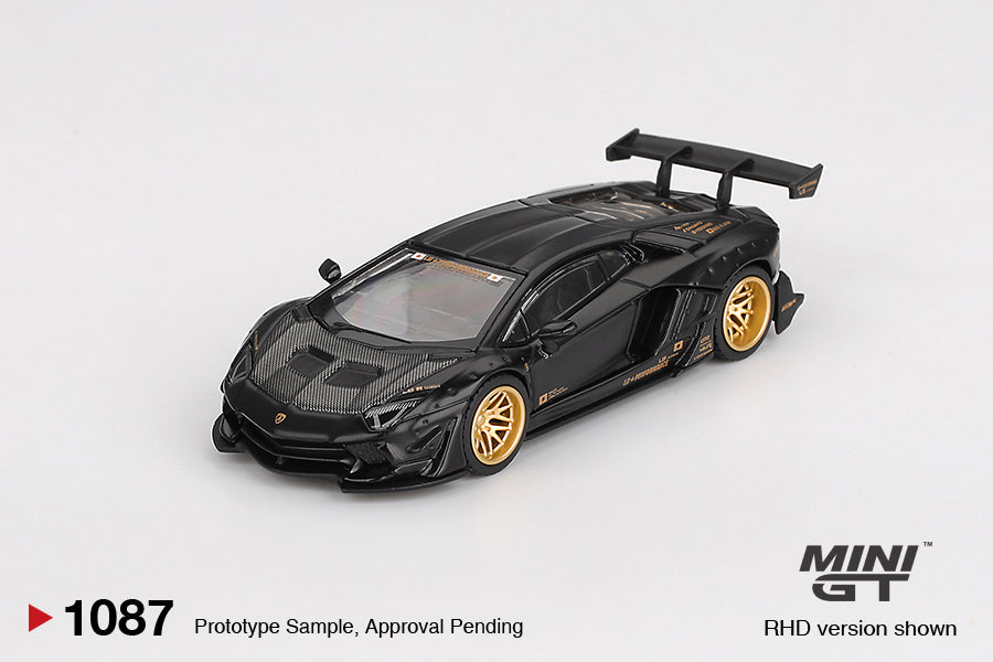 ミニカー MINI GT LBWorks Lamborghini Aventador Mini GT 1:64 Scale #1887 LB☆WORKS Lamborghini Aventador Limited
