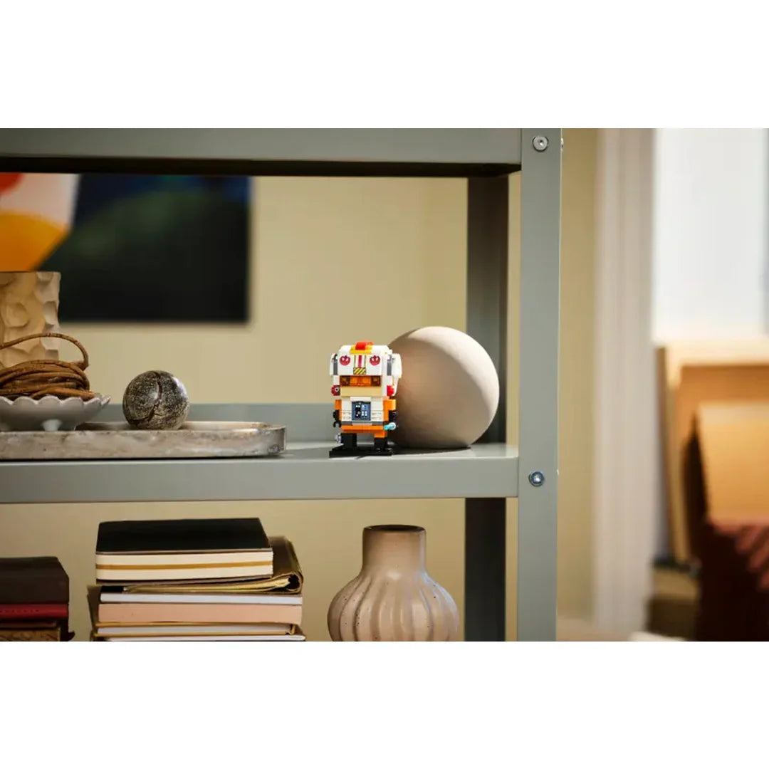 LEGO® 40795 BrickHeadz™ Star Wars™ Luke Skywalker (Rebel Pilot) – Collectible Building Figure (138 Pieces)