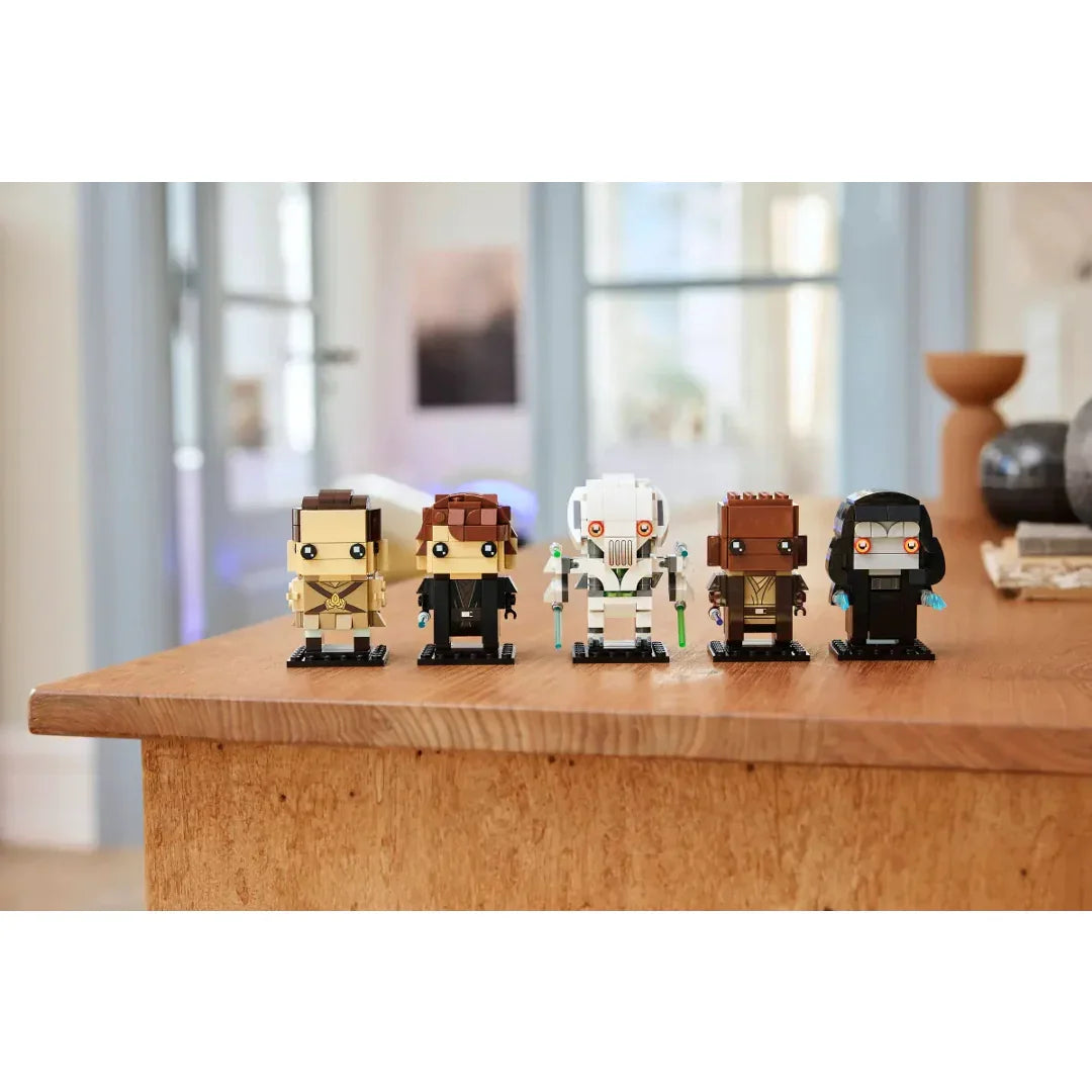 LEGO 40796 BrickHeads, Lego Star Wars Revenge of the Sith Heroes and Villains Collectible Building Set (656 Pieces)