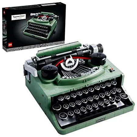 LEGO Ideas Typewriter Building Kit; Great Gift Idea for Writers 21327 (2,079 Pieces) - Jaiman Toys