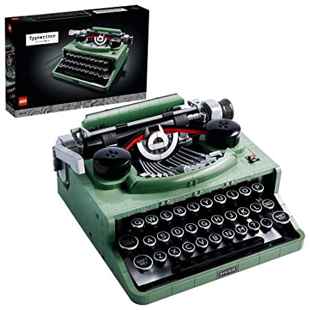 LEGO Ideas Typewriter  Building Kit; Great Gift Idea for Writers 21327 (2,079 Pieces)