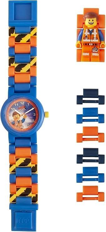 (Box Damage) LEGO 8021445 Unisex Child Quartz Watch, Analogue Classic Display and Plastic Strap