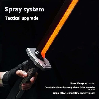 Sparkblade LED Sword with Smoke & Spark Effects – 7-Color Light Katana with Sound FX | Anime Cosplay Prop