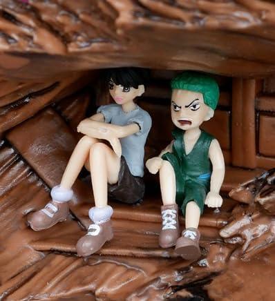 Ultimate Action Figure – Roronoa Zoro on Throne | 23CM One Piece PVC Collectible Statue Model Toy HW - Jaiman Toys