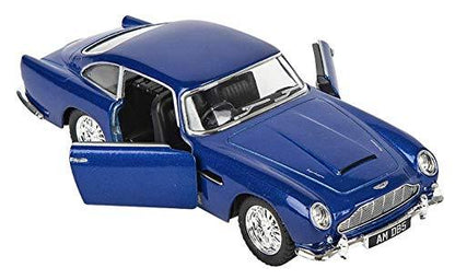 KiNSMART Aston Martin DB5 – 1:38 Scale Die-Cast Pullback Model Car – Collectible Toy Car - Blue - Jaiman Toys
