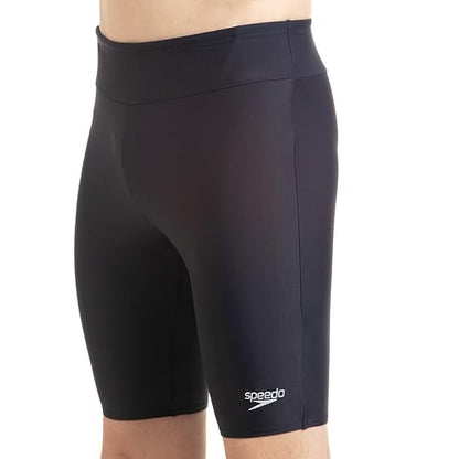 Speedo Men’s Endurance 10 Essential Houston Jammer – Black Swimming Shorts