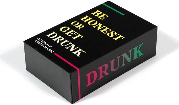 Be Honest or Get Drunk – The Ultimate Adult Drinking Card Game - Jaiman Toys