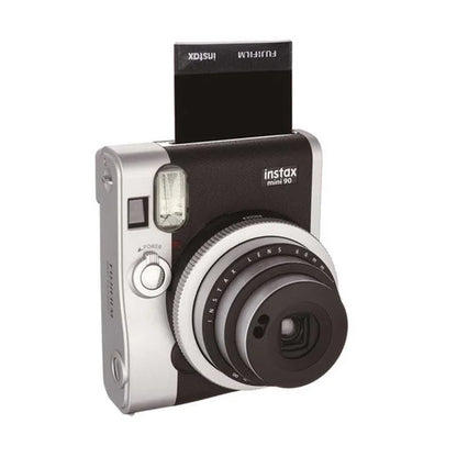 Fujifilm Instax Mini 90 Camera + 20 Shot Films + 1x Instax Photo Storage Box (Black, Instax Mini 90) - Jaiman Toys