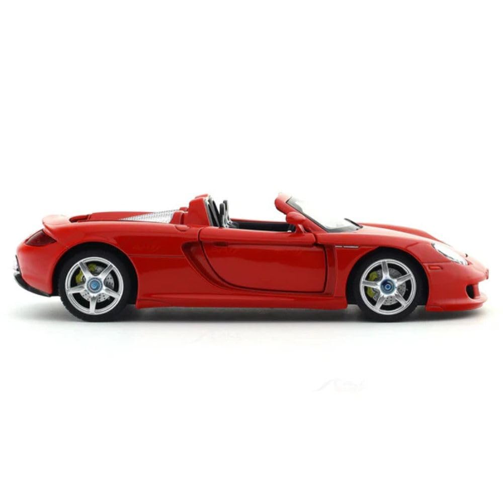 MSZ 1:24 Porsche Carrera GT Red Die-Cast Model Car with Openable Doors, Bonnet & Engine Cover | Street Series
