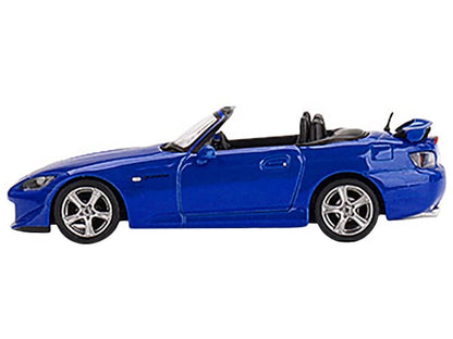 MINIGT Honda S2000 (AP2) Type S Convertible RHD (Right Hand Drive) Apex Blue -1/64 Diecast Model Car MGT00376