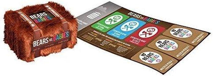 Bears vs Babies Card Game Pack – Funny Strategy Party Game for Adults & Families - Jaiman Toys