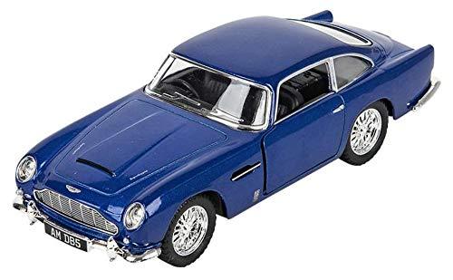 KiNSMART Aston Martin DB5 – 1:38 Scale Die-Cast Pullback Model Car – Collectible Toy Car - Blue - Jaiman Toys