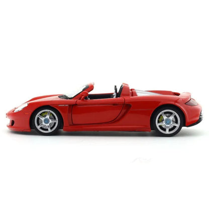 MSZ 1:24 Porsche Carrera GT Red Die-Cast Model Car with Openable Doors, Bonnet & Engine Cover | Street Series