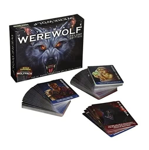 Ultimate WEREWOLF Deluxe Edition - Night Party Card Game (5-75 Players, Age 13+)