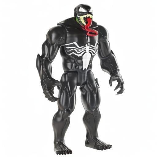 Venom Titan Hero Series Action Figure – Marvel Spider-Man Maximum Venom Collectible Toy