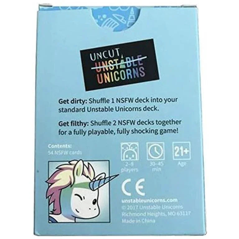 Uncut Unstable Unicorns Board Game - Jaiman Toys