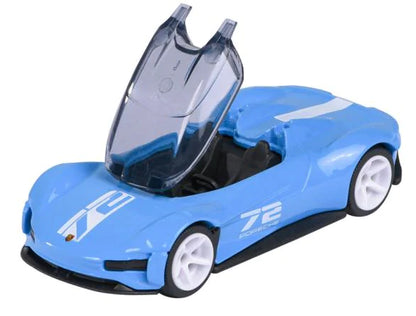 Majorette Porsche Vision Gran Turismo Diecast Car – 1:64 Scale Concept Model with Moving Parts