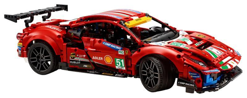 LEGO TECHNIC 42125 Ferrari 488 GTE “AF Corse #51” V29 Building Blocks