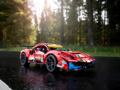 LEGO TECHNIC 42125 Ferrari 488 GTE “AF Corse #51” V29 Building Blocks