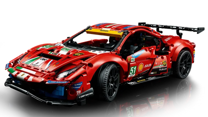 LEGO TECHNIC 42125 Ferrari 488 GTE “AF Corse #51” V29 Building Blocks