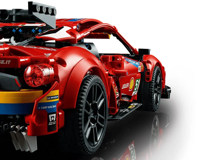 LEGO TECHNIC 42125 Ferrari 488 GTE “AF Corse #51” V29 Building Blocks