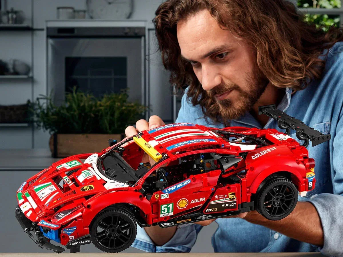 LEGO TECHNIC 42125 Ferrari 488 GTE “AF Corse #51” V29 Building Blocks