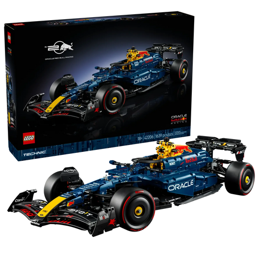 LEGO Technic Red Bull RB20 F1 Car 42206  Buildable Formula 1 Model for Adults - Jaiman Toys