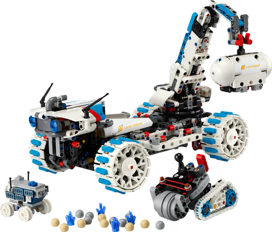 LEGO Technic 42211 Lunar Outpost Moon Rover  1,082-Piece Space Exploration Set - Jaiman Toys