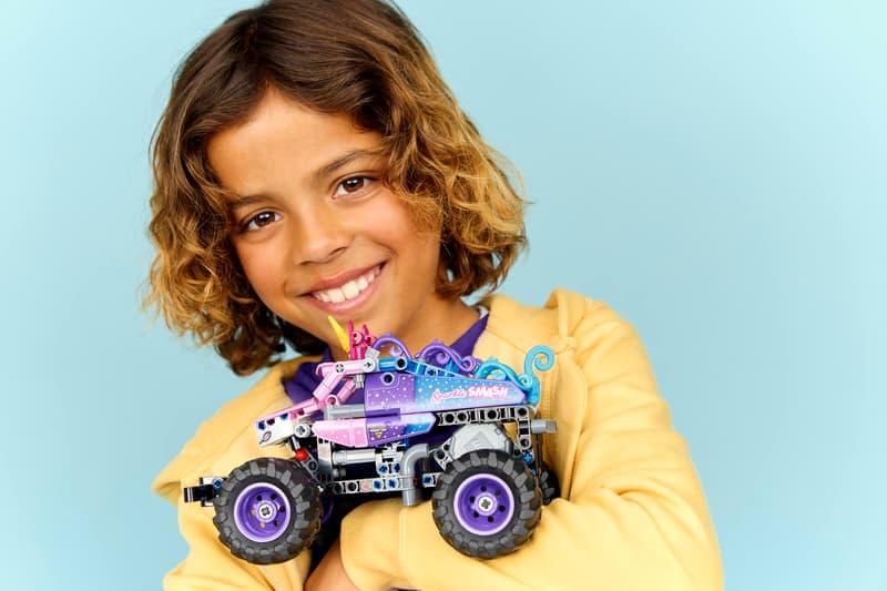 LEGO® 42220 Technic Monster Jam™ Sparkle Smash™ Pull-Back  | 215 Pieces | Ages 7+